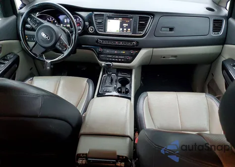 2015 Kia Sedona Ex из США, поврежденный, VIN KNDMC5C10F6080075